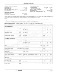 ISL6260CRZ-T Datasheet Page 4