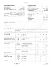 ISL6262ACRZ-T Datenblatt Seite 3