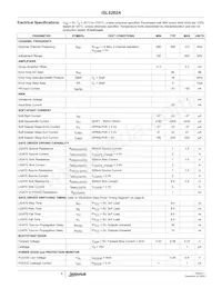 ISL6262ACRZ-T Datasheet Page 4