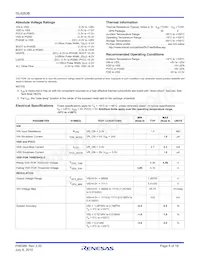ISL6263BHRZ-T Datasheet Page 5
