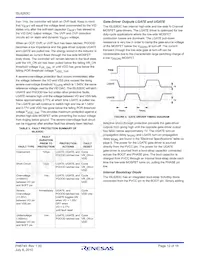 ISL6263CHRZ-T Datasheet Page 12