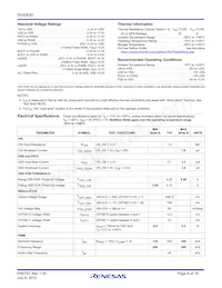 ISL6263DHRZ-T Datasheet Page 5