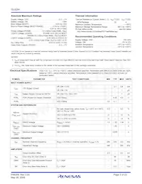 ISL6264CRZ-T Datasheet Page 2
