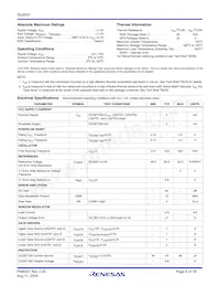 ISL6531CRZ-T Datasheet Page 5