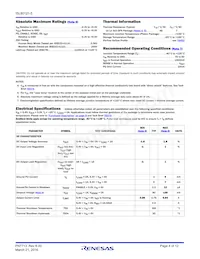 ISL80121IR50Z-T Datasheet Page 4