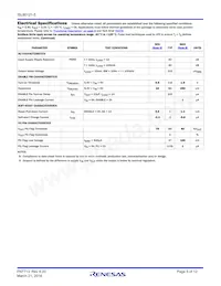 ISL80121IR50Z-T Datasheet Page 5