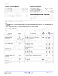 ISL80136IBEAJZ-T Datasheet Page 4