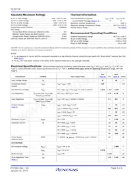 ISL80138IVEAJZ Datasheet Page 3