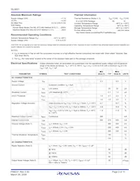 ISL9001IRNZ-T Datasheet Page 3