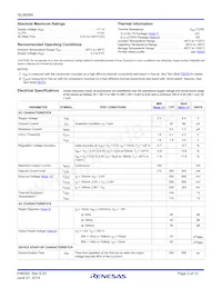 ISL9008AIRUNZ-T Datasheet Pagina 3
