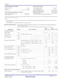 ISL9008IENZ-T Datasheet Page 3