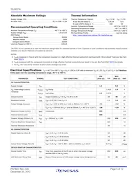 ISL9021AIRUCZ-T7A Datasheet Page 5