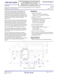 ISL9492ERZ-T Datasheet Cover