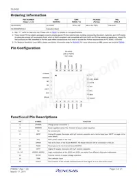 ISL9492ERZ-T Datasheet Page 2
