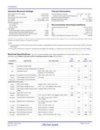 ISL98608IIHZ-T Datasheet Page 6