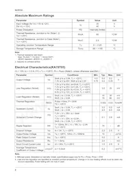 KA78T05TU Datasheet Page 2