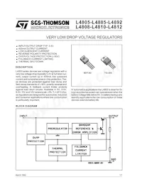 L4892CV Datasheet Cover