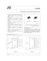 L4936EH Datasheet Cover