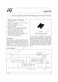 L4947PD013TR Datasheet Cover