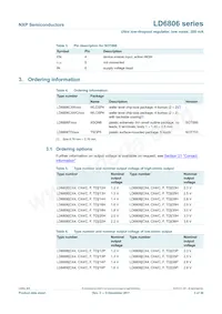 LD6806TD/21HH Datasheet Pagina 3