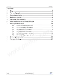 LDK220PU50R Datasheet Page 2