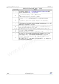 LNBH26LSPQR Datasheet Pagina 16