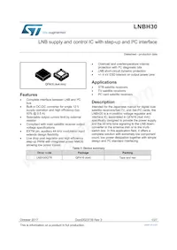 LNBH30QTR Datasheet Cover