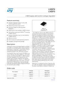 LNBP9K7-R Datasheet Cover