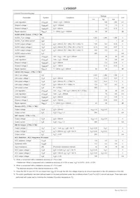 LV5680P-E Datasheet Pagina 3