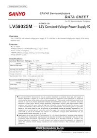 LV59025M-TLM-H Datenblatt Cover