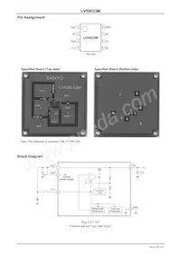 LV59033M-TLM-H Datasheet Pagina 3