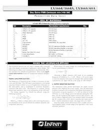 LX1665CDW Datasheet Page 11
