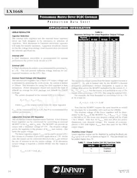 LX1668CPW Datasheet Pagina 14