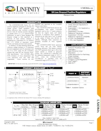 LX8384B-33CP Datasheet Cover