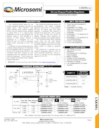 LX8385B-33CP Datenblatt Cover