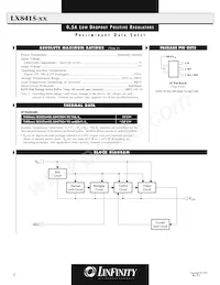 LX8415-33CST Datasheet Page 2