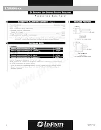 LX8554-33CP Datasheet Page 2