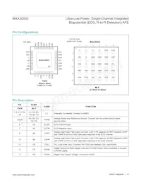 MAX30003CWV+T Datasheet Page 13