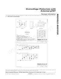 MAX4925ELT+T Datasheet Page 7