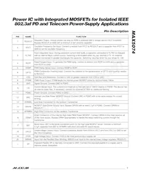 MAX5074AUP+T Datasheet Page 7