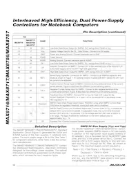 MAX8717ETI+TGC1 Datasheet Page 12