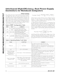 MAX8717ETI+TGC1 Datasheet Page 18