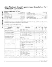 MAX8719ETA+TGC1 Datasheet Page 2