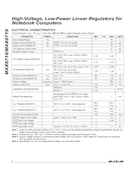 MAX8719ETA+TGC1 Datasheet Page 4