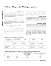MAX871EUK+ Datasheet Pagina 6