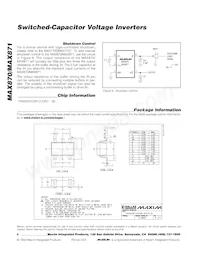 MAX871EUK+ Datasheet Pagina 8