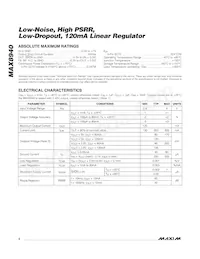MAX8940EXK30+T Datasheet Page 2