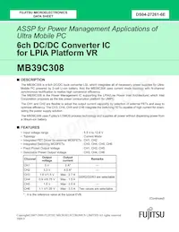 MB39C308BGF-G-ERE1 Datasheet Page 2
