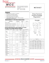 MC7810CT-BP Datasheet Cover