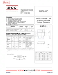 MC79L12F-TP Datenblatt Cover